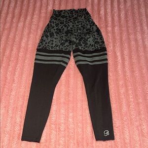 Bombshell Sportswear Black and Gray Leggings